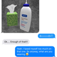 Artist’s depiction of this text exchange by Ashley Feinberg